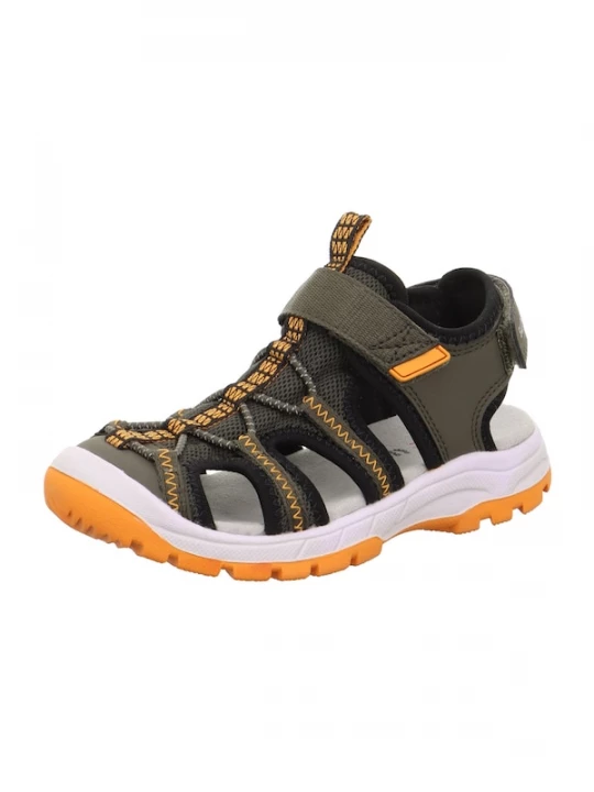 Foto van product SUPERFIT Open schoenen 'Tornado' kaki / oranje