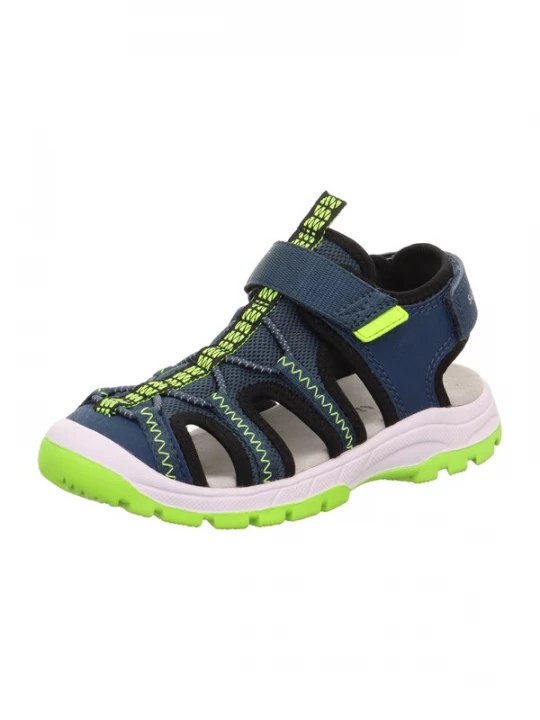 Foto van product SUPERFIT Open schoenen 'Tornado' navy / limoen / zwart