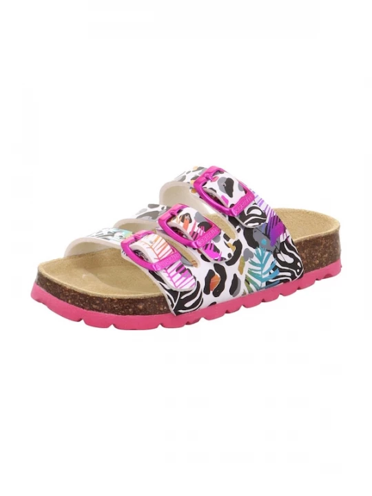 Foto van product SUPERFIT Sandalen grijs / pink / zwart / wit