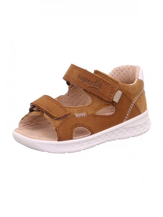 Foto van product SUPERFIT Sandalen 'Lagoon' karamel / wit