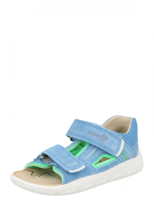 Foto van product SUPERFIT Sandalen 'Nino' lichtblauw / neongroen