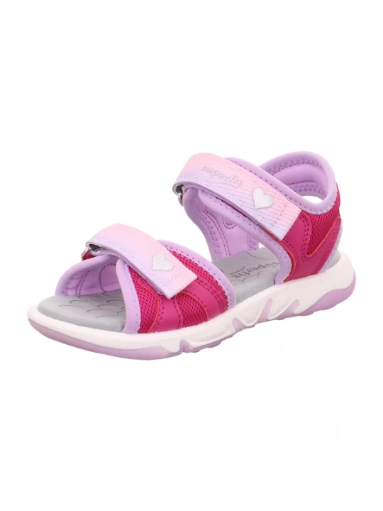 Foto van product SUPERFIT Sandalen 'PEBBLES' lavendel / rosa / magenta
