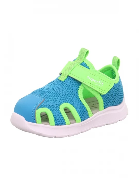 Foto van product SUPERFIT Sandalen 'WAVE' azuur / appel / wit