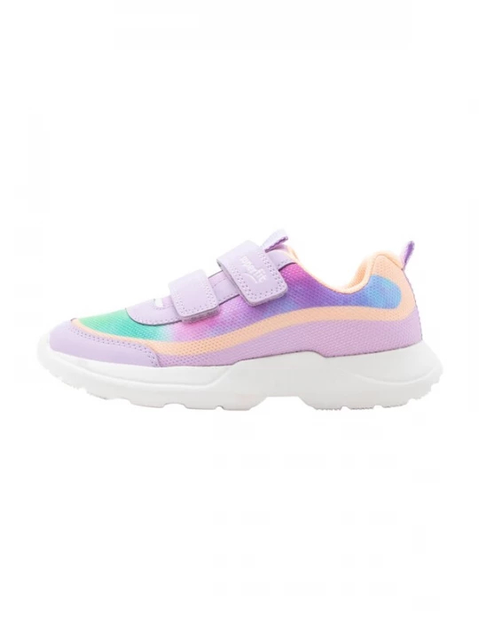 Foto van product SUPERFIT Sneakers 'RUSH' mintgroen / lichtlila / lichtoranje / fuchsia