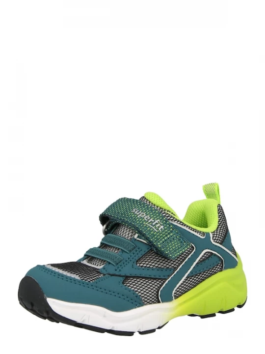 Foto van product SUPERFIT Sneakers 'Sport5' cyaan blauw / limoen / grijs / zwart