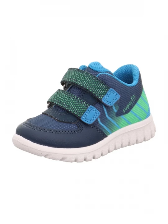 Foto van product SUPERFIT Sneakers 'Sport7 Mini' navy / azuur / lichtgroen