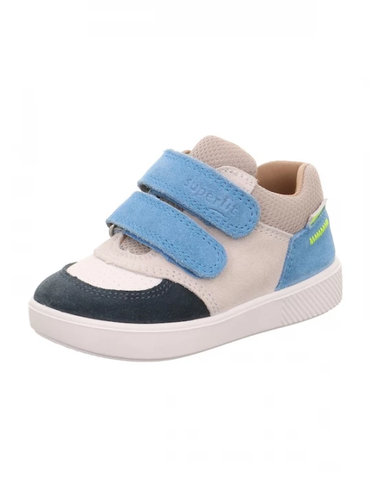 Foto van product SUPERFIT Sneakers 'SUPIES' beige / marine / azuur / wit
