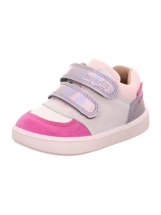 Foto van product SUPERFIT Sneakers 'SUPIES' greige / pastellila / pink / rosa