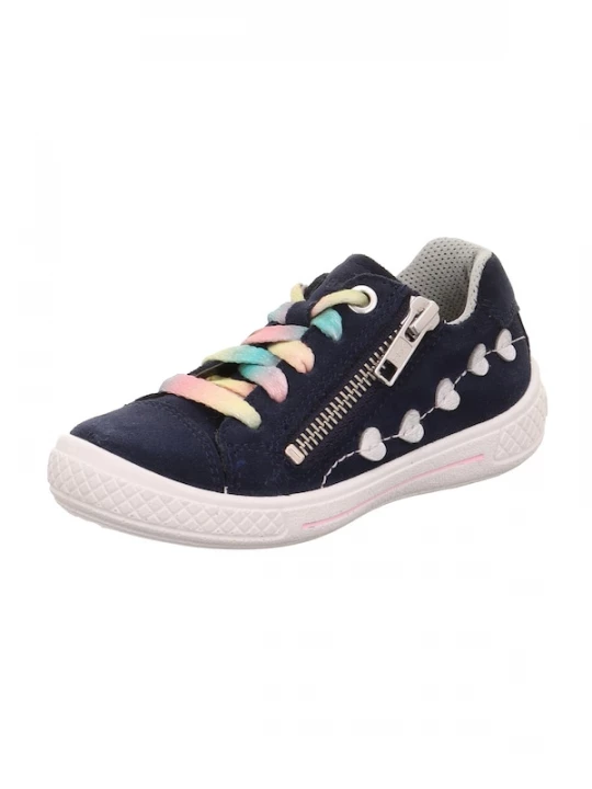 Foto van product SUPERFIT Sneakers 'TENSY' marine / pasteelgeel / rosa / wit