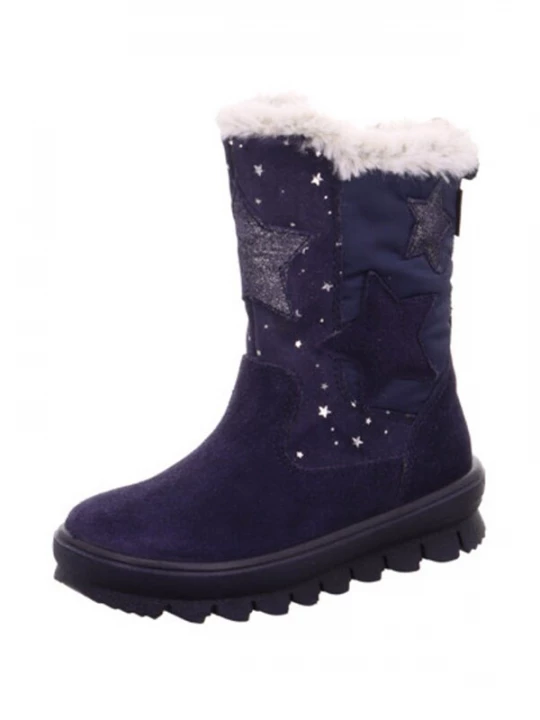 Foto van product SUPERFIT Snowboots 'Flavia' indigo / wit