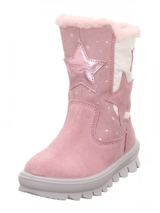 Foto van product SUPERFIT Snowboots 'Flavia' rosa / zilver / parelwit