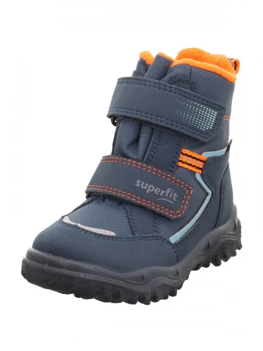 Foto van product SUPERFIT Snowboots 'Husky' navy / lichtblauw / oranje