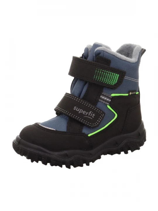 Foto van product SUPERFIT Snowboots 'HUSKY' saffier / neongroen / zwart