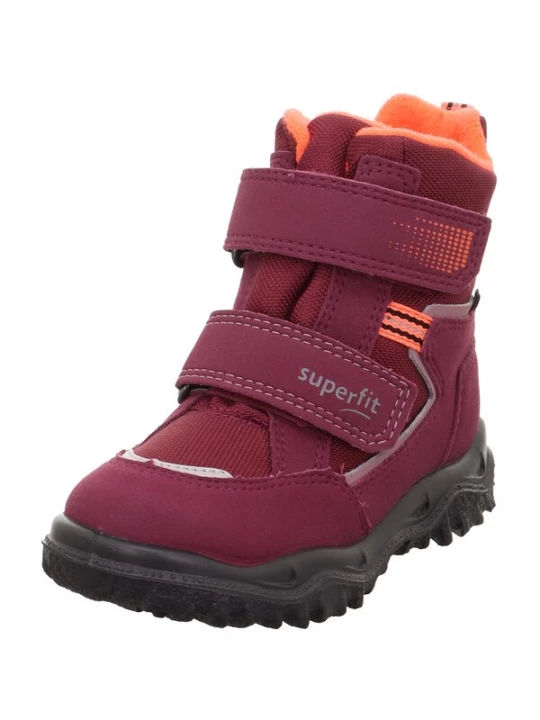 Foto van product SUPERFIT Snowboots 'HUSKY' zilvergrijs / koraal / bourgogne