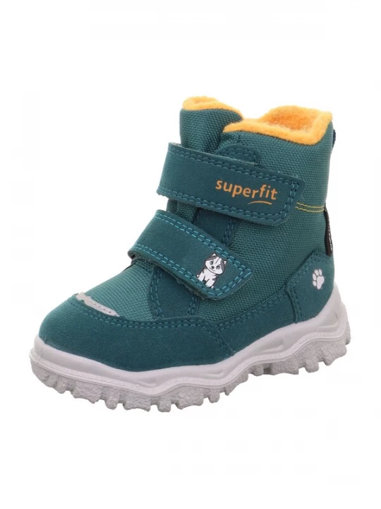 Foto van product SUPERFIT Snowboots 'HUSKY1' geel / grijs / jade groen / wit