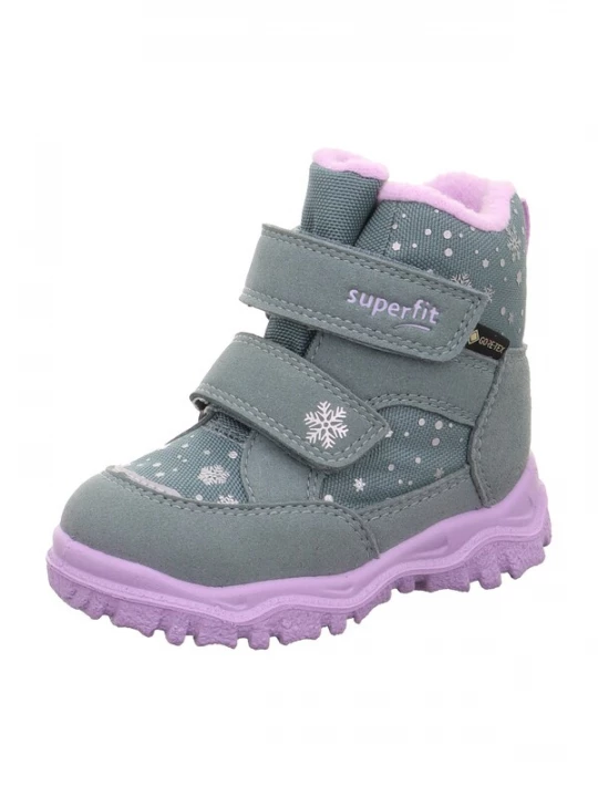 Foto van product SUPERFIT Snowboots 'HUSKY1' pastelgroen / sering / wit