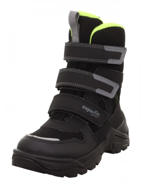 Foto van product SUPERFIT Snowboots 'SNOW MAX' grijs / lichtgroen / zwart