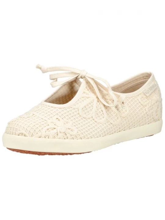 Foto van product SUPERGA Veterschoen crème
