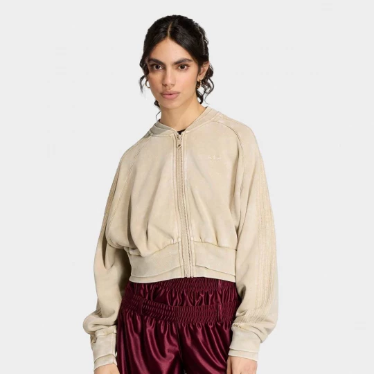 Foto van product Superstar Double Layered Cropped Track Top adidas Originals beżowy
