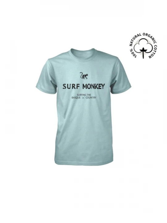 Foto van product Surf Monkey Shirt lichtgroen / zwart