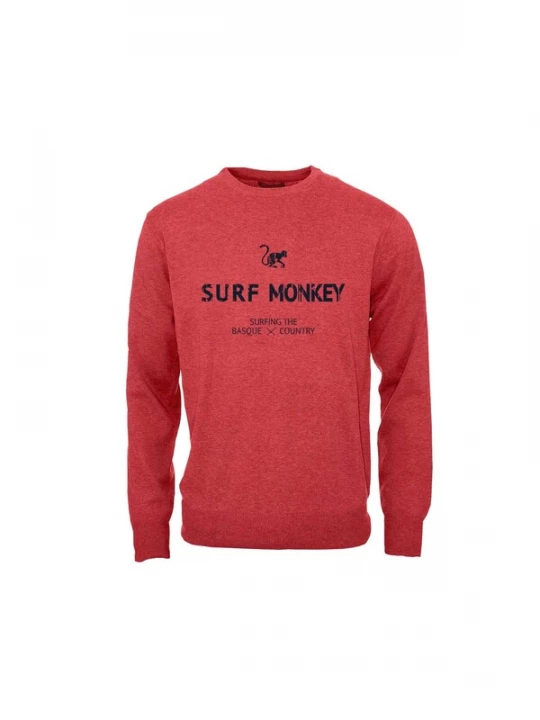 Foto van product Surf Monkey Sweatshirt donkerrood