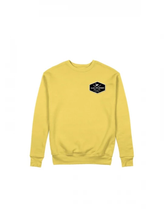 Foto van product Surf Monkey Sweatshirt geel