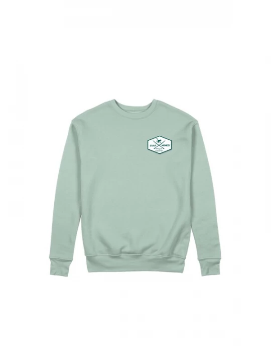 Foto van product Surf Monkey Sweatshirt lichtgroen