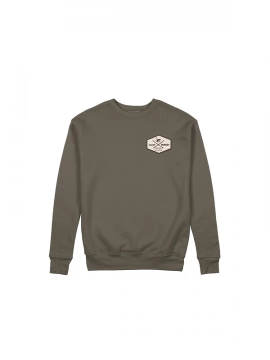 Foto van product Surf Monkey Sweatshirt olijfgroen