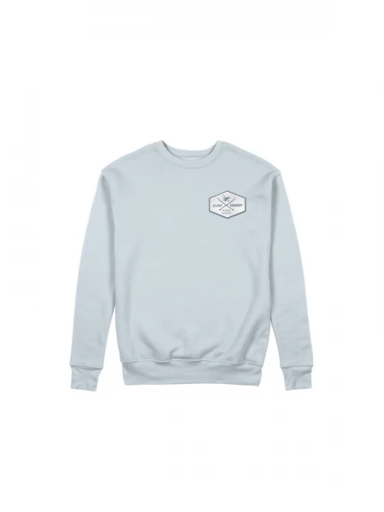 Foto van product Surf Monkey Sweatshirt pastelblauw