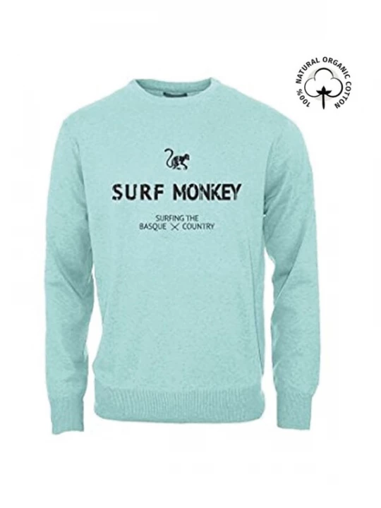 Foto van product Surf Monkey Sweatshirt turquoise