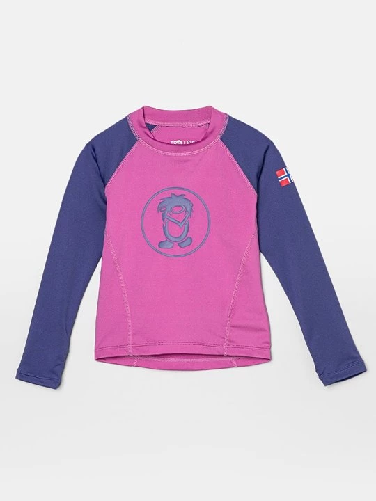 Foto van product Surfshirt Trollkids donkerroze