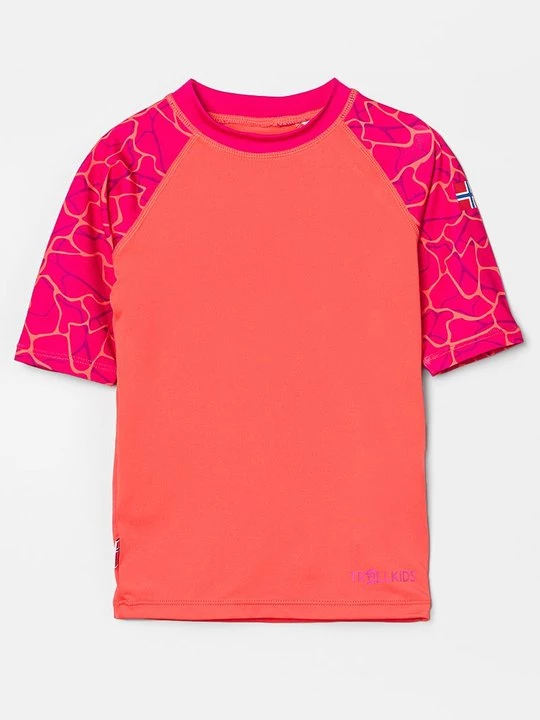 Foto van product Surfshirt Trollkids koraalrood