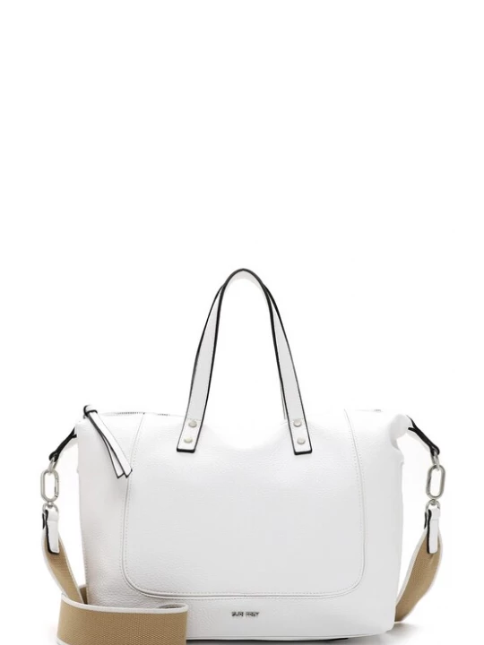 Foto van product Suri Frey Handtas 'Kimberly' beige / wit