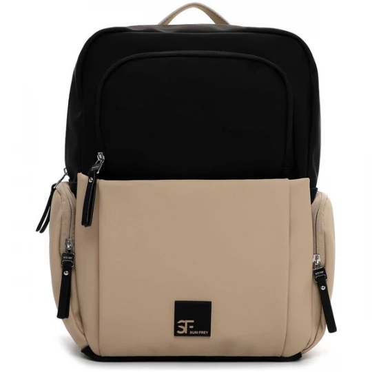 Foto van product Suri Frey Rugzak 'Karny' beige / zwart