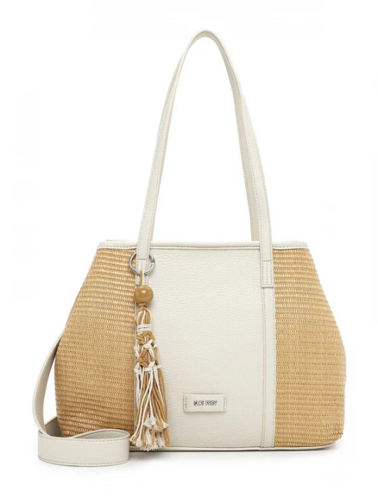 Foto van product Suri Frey Schoudertas 'Lovely' camel / wit