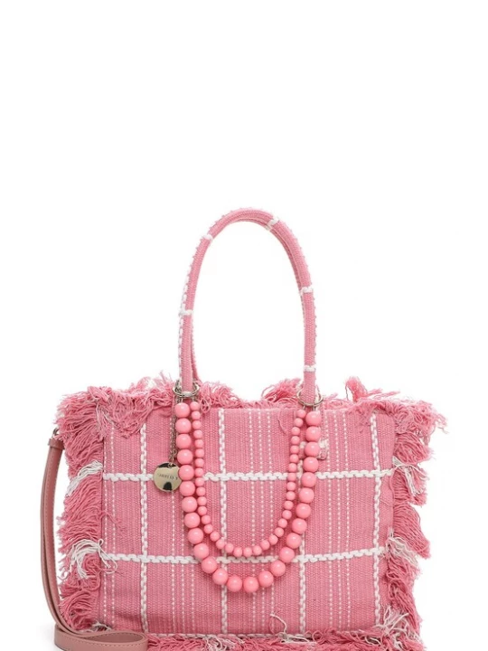Foto van product Suri Frey Shopper 'Cacey' pink / wit