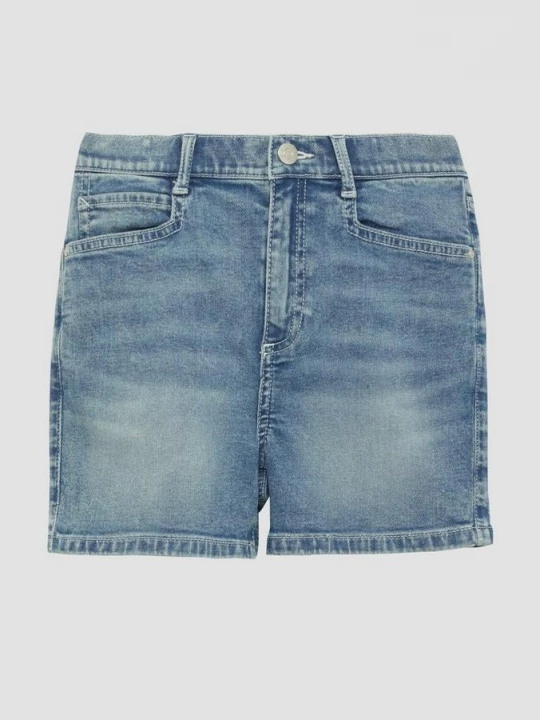 Foto van product Suri jeans short / slim fit / hoog model s.Oliver blauw