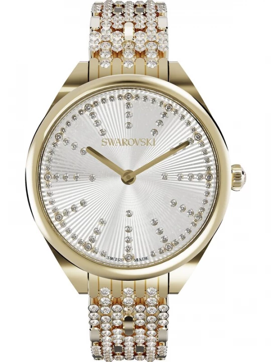 Foto van product Swarovski Analoog horloge goud / zilver / transparant