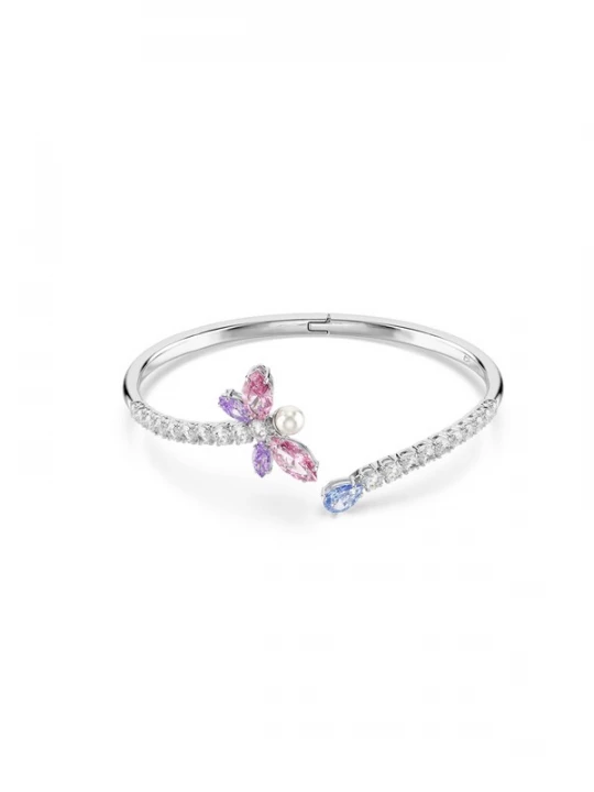 Foto van product Swarovski Armband lichtblauw / lila / oudroze / zilver