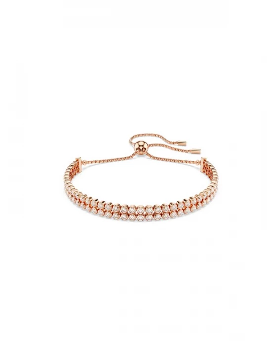 Foto van product Swarovski Armband 'Matrix' rose-goud / transparant