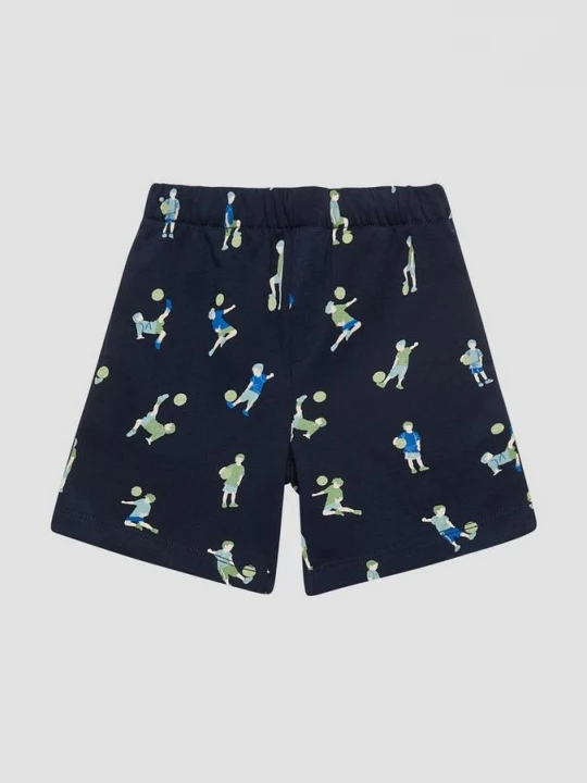 Foto van product Sweat bermuda met all-over print s.Oliver