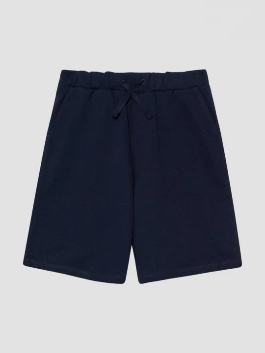 Foto van product Sweat Bermuda / Relaxed Fit / Mid Rise / Wijde Pijp s.Oliver blauw