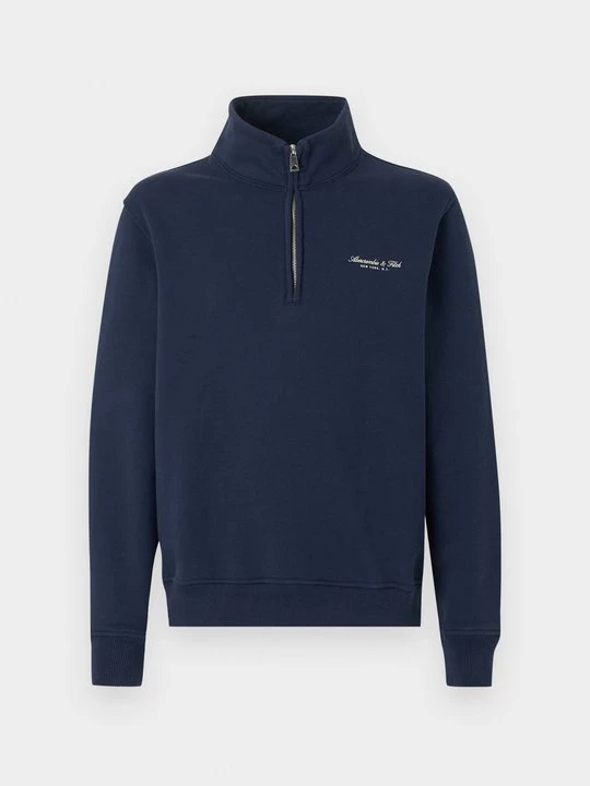 Foto van product Sweater Abercrombie & Fitch donkerblauw