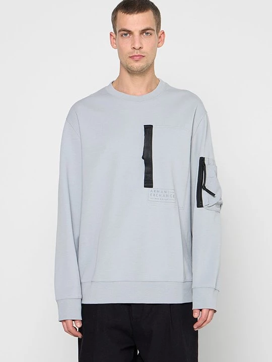 Foto van product Sweater Armani Exchange lichtgrijs