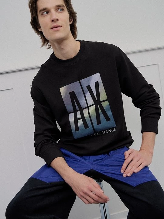 Foto van product Sweater Armani Exchange zwart