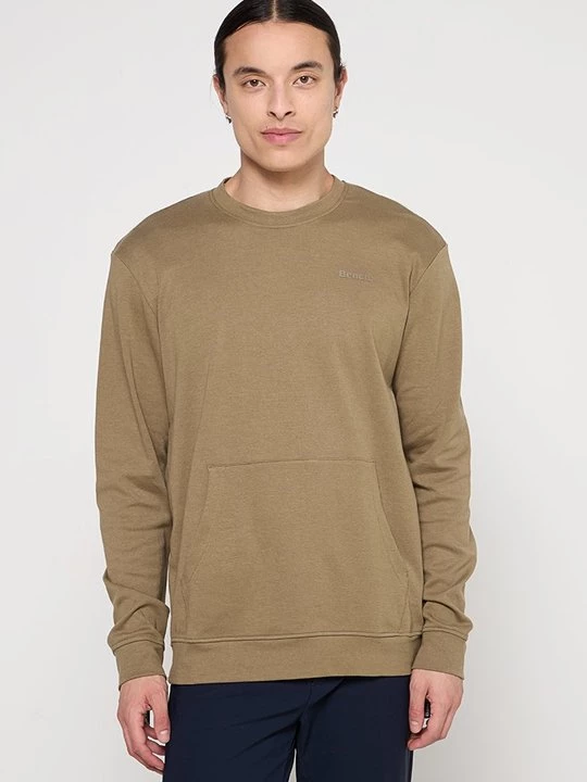 Foto van product Sweater Bench groen gemêleerd