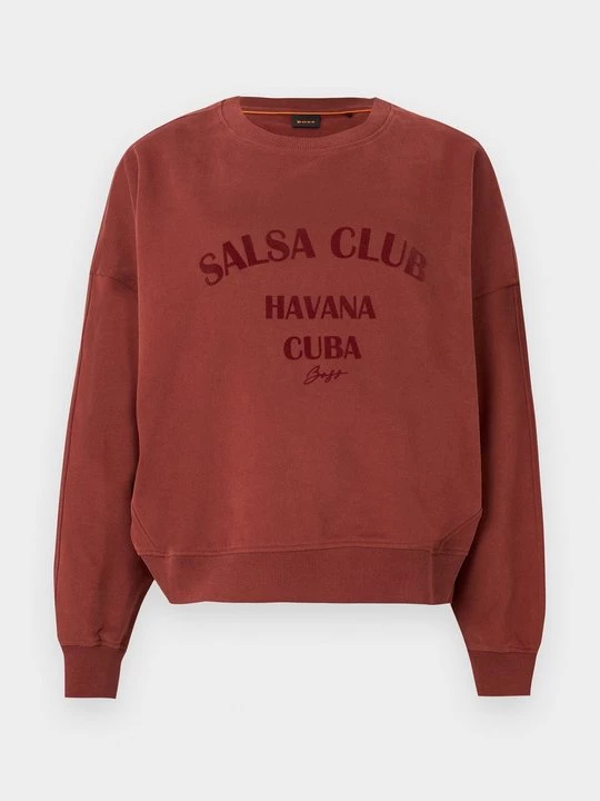 Foto van product Sweater Boss donkerbruin