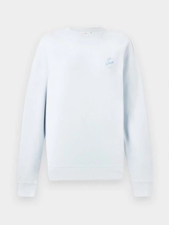 Foto van product Sweater Café Kitsuné lichtblauw