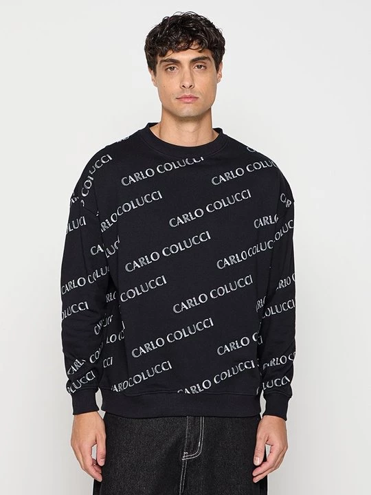 Foto van product Sweater Carlo Colucci zwart