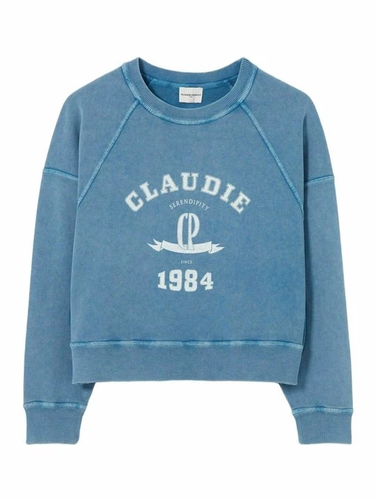 Foto van product Sweater CLAUDIE PIERLOT lichtblauw